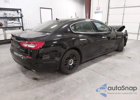 2014 Maserati Quattroporte S Q4 из США, поврежденный, VIN ZAM56RRA7E1098252